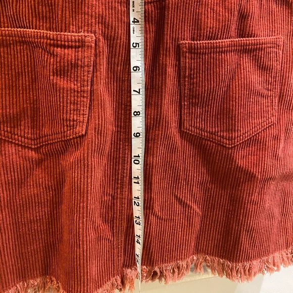 MINK PINK Empire Cord Mini Skirt - Picture 14 of 16